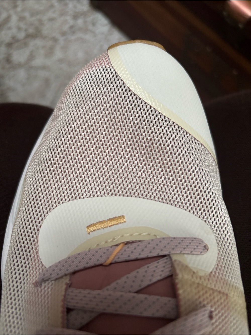 Sorel Women's Pink and Cream Athletic Sneakers - Picture 6 of 6